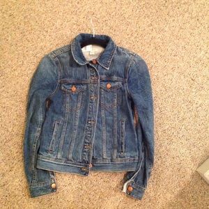 **NWT never warn** xsmall jcrew jean jacket